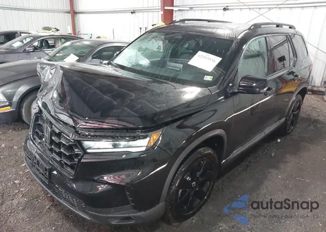 2025 Honda Pilot Black Edition из США, поврежденный, VIN 5FNYG1H95SB082691